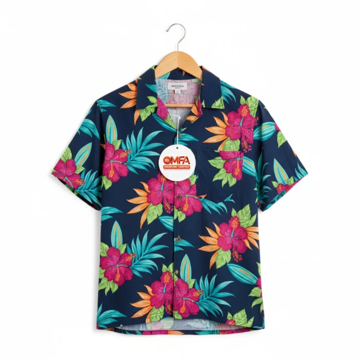 Men's Hawaiian Shirt - Image 1
