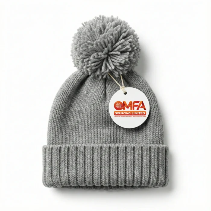 Pom-Pom Beanie - Image 1