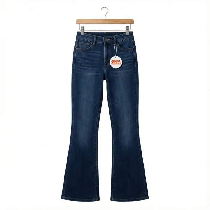 High-Rise Flare Jeans - Image 1