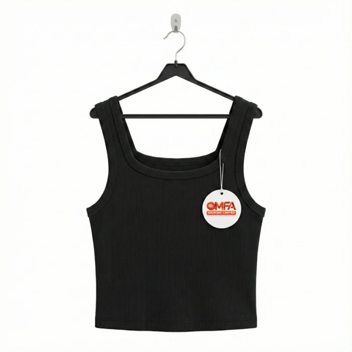 Crop Rib Tank - Image 1