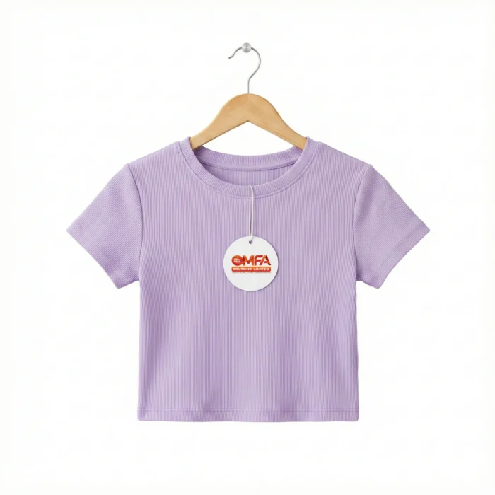 1000076187 Kids/Girls Lav Cropz - Image 1